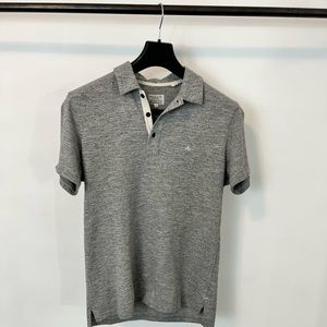 Rag & Bone Grey Polo tshirt small